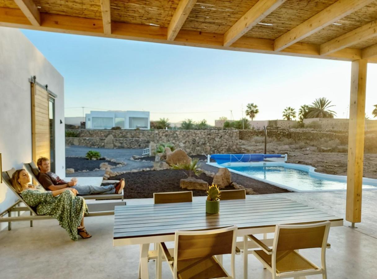 Villa Tabaiba En Lajares Con Piscina Exteriér fotografie