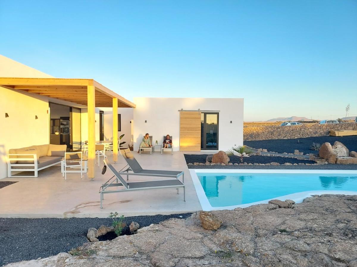 Villa Tabaiba En Lajares Con Piscina Exteriér fotografie