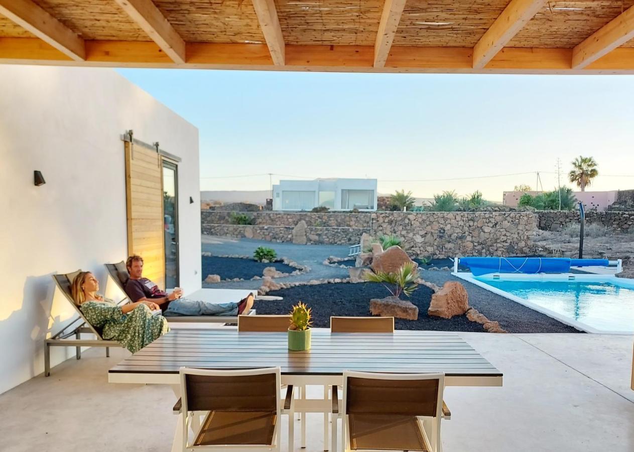 Villa Tabaiba En Lajares Con Piscina Exteriér fotografie