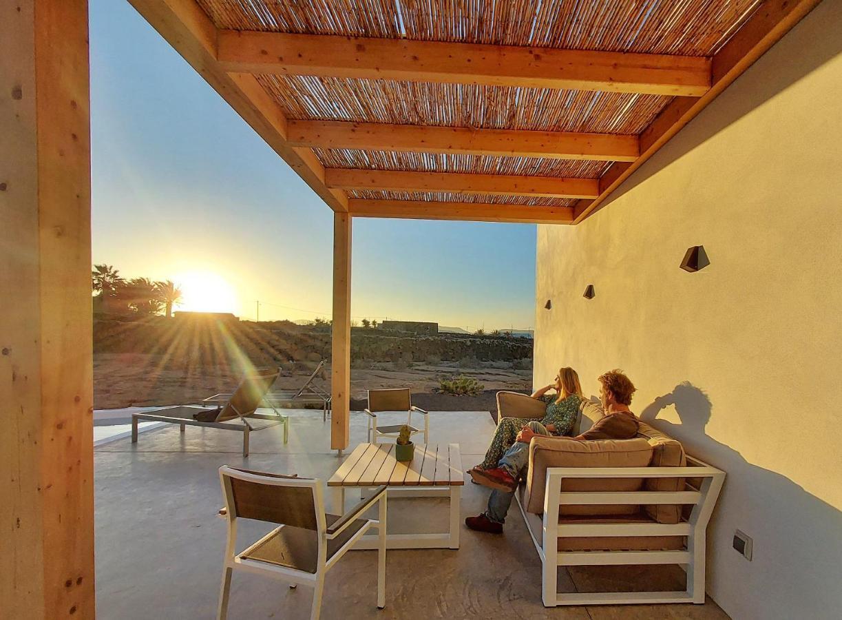 Villa Tabaiba En Lajares Con Piscina Exteriér fotografie