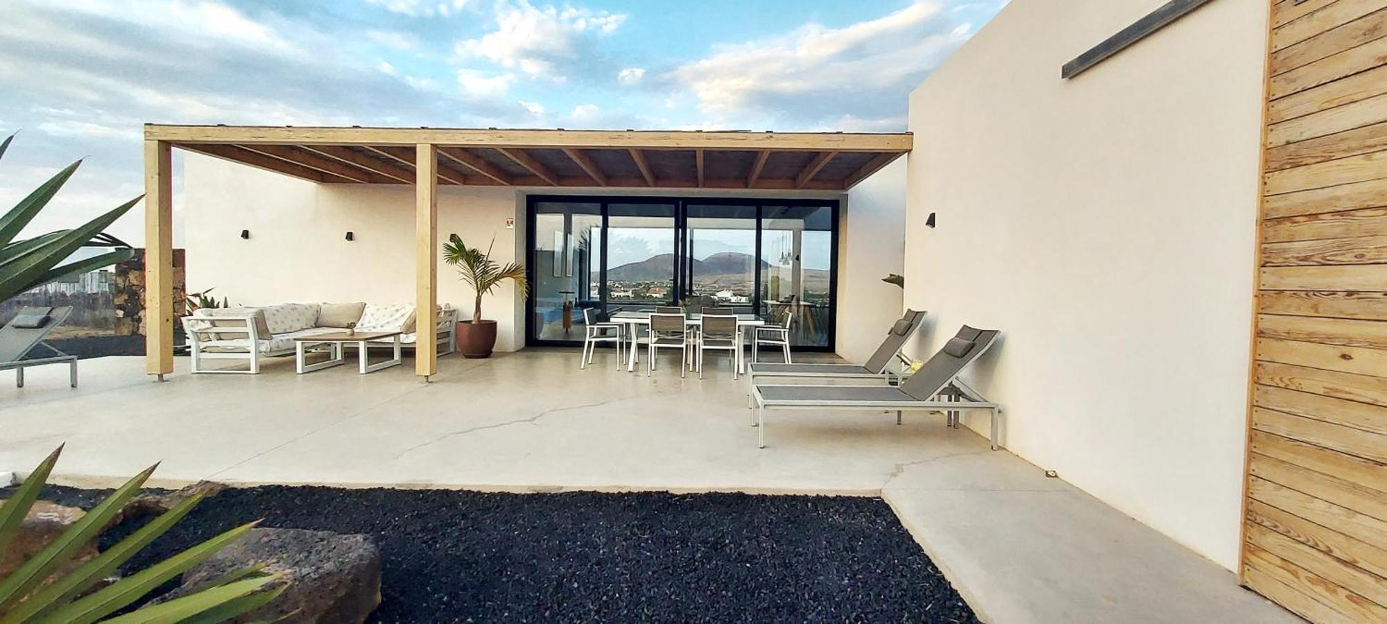 Villa Tabaiba En Lajares Con Piscina Exteriér fotografie