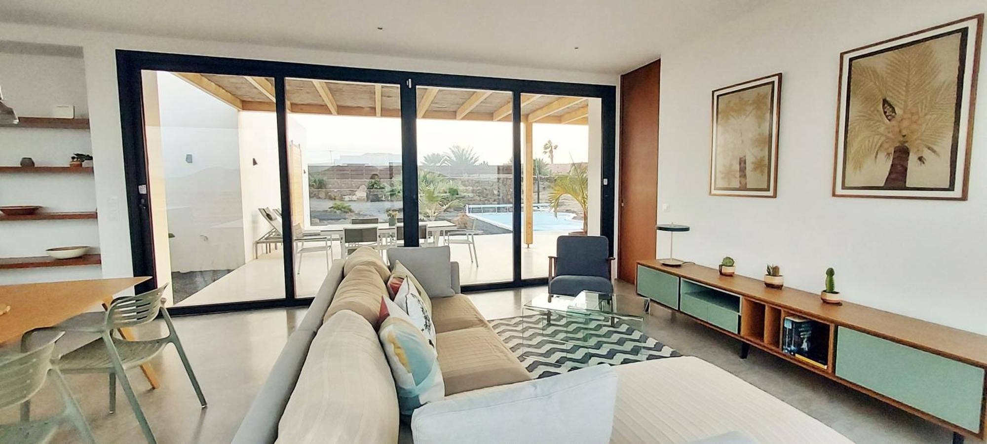 Villa Tabaiba En Lajares Con Piscina Exteriér fotografie