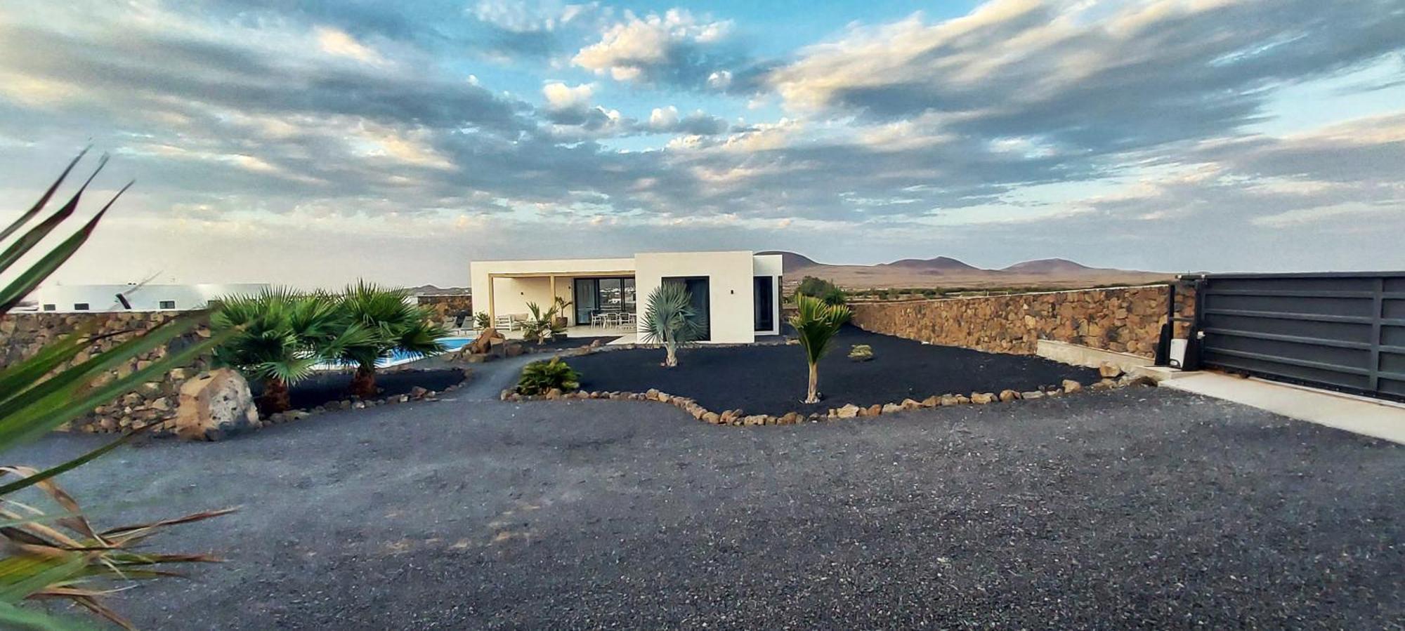 Villa Tabaiba En Lajares Con Piscina Exteriér fotografie